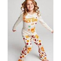 Brand Threads Pumpkin Spice Pyjama Set