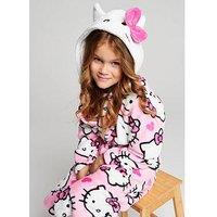 Brand Threads Hello Kitty Fleece Robe