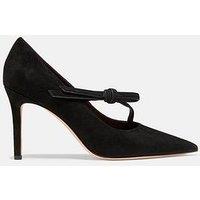 Kate Spade New York Loop Suede Pumps - Black