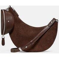 Kate Spade New York Duo Suede Crossbody Bag - Brown