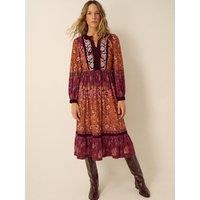 Monsoon Hunter Print Jersey Dress