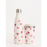 Chilly'S Og Gift Box, 500Ml Bottle, 340Ml Cup, Emma Bridgewater, Hearts