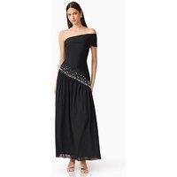 Elliatt Natasia Off Shoulder Gown - Black