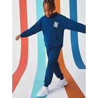 Paul Smith Junior Boys Graphic Hoody & Joggers Set - Blue