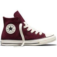 Converse Womens Chuck Taylor All Star Hi Sherpa Lace - Burgundy