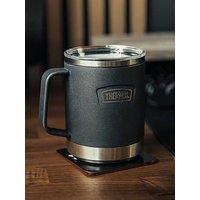 Thermos Is120 Granite Black 410Ml Thermos Icon Series Desk Mug