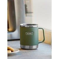 Thermos Is120 Rock Cap Green 410Ml Thermos Icon Series Desk Mug