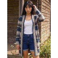 Roman Petite Aztec Longline Cardigan
