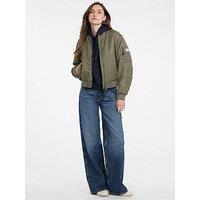 Guess Jeans Bomber Jacket - Green