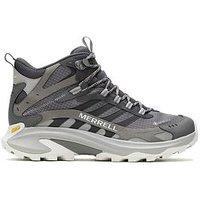 Merrell Mens Moab Speed 2 Mid Goretex Walking Boots-Asphalt