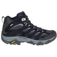 Merrell Mens Moab 3 Mid Goretex Walking Boots-Black/Grey