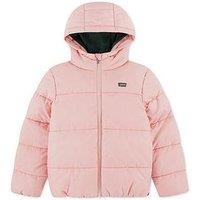 Levi'S Girls' Core Batwing Puffer Jacket - Powder Pink