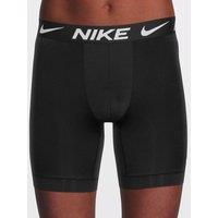 Nike Mens Long Leg Stretch Boxer Briefs - Black