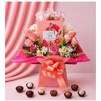 Funky Hampers With Love Pink Chocolate Bouquet