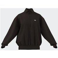 Adidas Originals Womens Essentials Fleece Crew Sweat - Brown