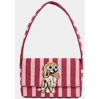 Joe Browns Playful Pup Beaded Shoulder Bag