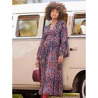 Joe Browns Perfect Paisley Long Sleeve Maxi Dress