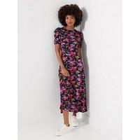 Joe Browns Winter Brights Short Sleeve Jersey Maxi Dress