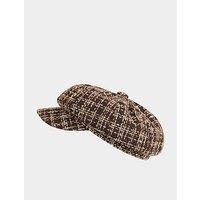 Joe Browns Kensington Check Boucle Baker Boy Hat
