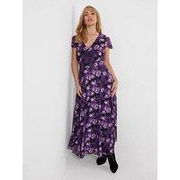 Joe Browns Fabulous Floral Mesh Maxi Dress
