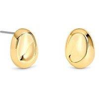 Inicio Gold Small Thumbprint Earrings
