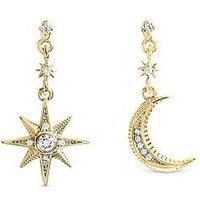 Inicio Gold Mismatch Celestial Earrings