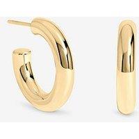 Inicio Gold Chubby Small Hoop Earrings