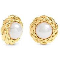 Mood Gold Statement Knot Earrings
