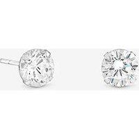 Simply Silver Simply Silver 925 Sterling Silver 6Mm Brilliant Round Stud Earrings
