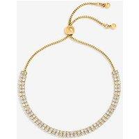 Jon Richard Gold Plated Pave Toggle Bracelet