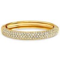 Jon Richard Gold Plated Pave Bangle