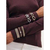 Jon Richard Two Tone Stretch Bracelet