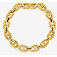 Jon Richard Gold Plated Mariner Link Stainless Steel Bracelet