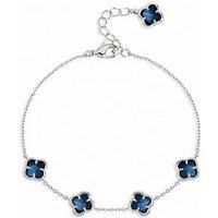 Inicio Sapphire Clover Bracelet