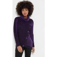 Joe Browns Curiously Cosy Cowl Neck Longline Jumper