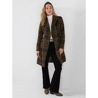 Joe Browns Tessa Asymmetric Check Coat