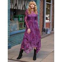 Joe Browns Fabulous Flocked Maxi Dress