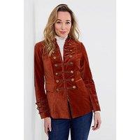 Joe Browns Amber Moleskin Military Jacket