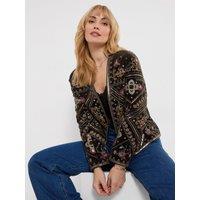 Joe Browns Bella Boutique Embroidered Edge To Edge Jacket