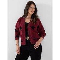 Joe Browns Stunning Star V- Neck Cardigan
