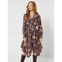 Joe Browns Antique Florals Dippy Hem Midi Dress