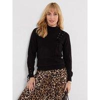 Joe Browns Chrissie Lace Up Detail Jumper