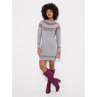 Joe Browns Floral Fairisle Knitted Dress
