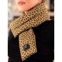 Carmen Heated Neck Scarf Leopard