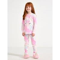 Lindex Younger Girls 3D Unicorn Pyjamas - Pink