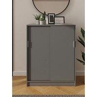 Gfw Leighton Shoe Cabinet Grey