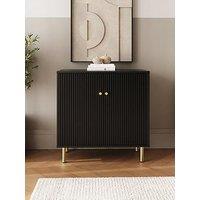 Gfw Bliss Shoe Cabinet Black