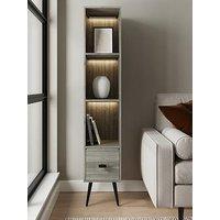 Gfw Amos Narrow Display Unit Grey