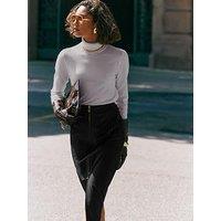 Friends Like These Roll Neck Fine Knit Jumper - Pink