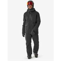 Decathlon Mens 500 Adjustable Waist Zip Pocket Ski Trousers - Black